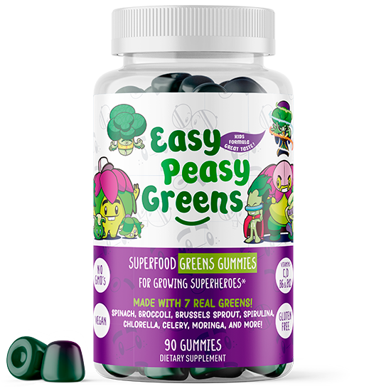 EasyPeasyGreens Gummies (Daily Greens for Kids)
